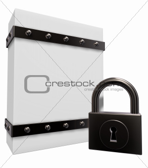 box and padlock