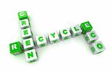 Green Eco Concept Crossword