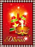 abstract diwali background with sparkle