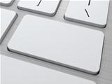 Blank Button on Modern Computer Keyboard