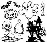 Halloween drawings collection 1