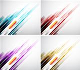 Colorful straight lines background