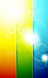 Colorful shiny backgrounds