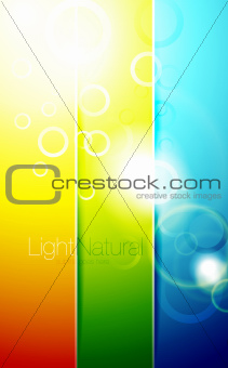 Colorful shiny backgrounds