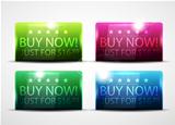 Glossy buy now buttons