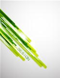 Green straight lines background