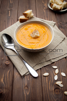 Vellutata di zucca - pumpkin soup