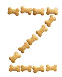 Bone Shape Dog food Letter Z