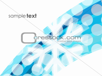 Dotted solid wave background