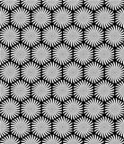Seamless hexagons decorative texture. 