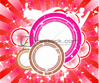 Abstract pink grunge background