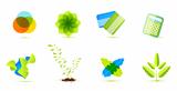 Ecological vector icons