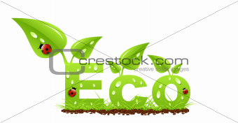 Ecology word concept