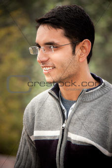 Handsome Indian man