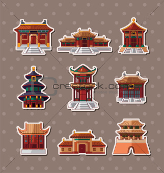 Chinese house stickers