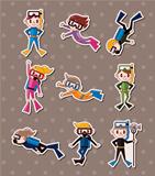 diver stickers