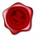 World Globe Sealing Wax