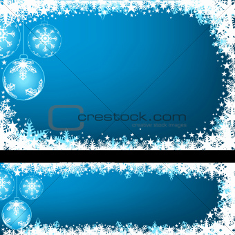 Blue Christmas Greeting