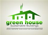 Green Eco sustainable  house icon