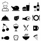 Restaurant and food icons