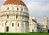 Piazza dei Miracoli - Miracles square in Pisa Italy 
