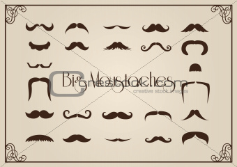 Mustaches collection