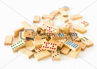 Heap Wooden domino