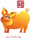 Chinese New Year of the Pig Zodiac