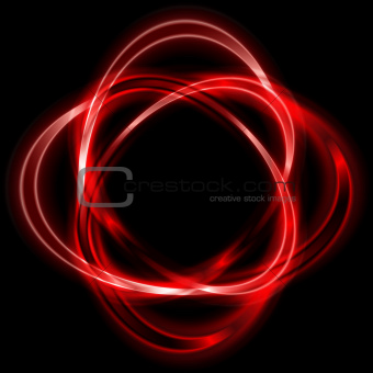 Red shapes logo