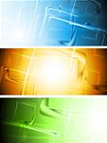 Colourful vector banners
