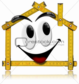 House Smiling - Wood Meter Tool