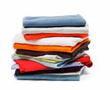 Stack of Color Clothes