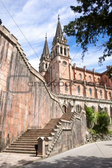 stairs to Covadonga basilica