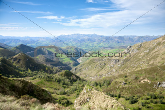 valley in Picos de Europa