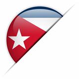 Cuba Flag Glossy Button