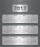 Calendar for 2013 in Spanish