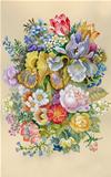 Watercolor Flower Collection: Flowers Bouquet