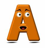 Funny alphabet-Letter A