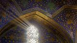 Mosque light's rays