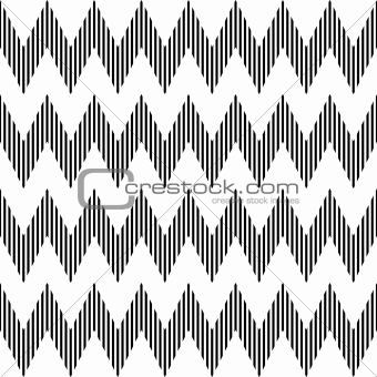 Seamless geometric zigzag pattern. 