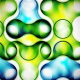 Abstract bubble texture