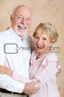 Senior Couple Happily Married