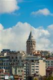 View of Galata Tower in Istanbul