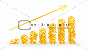 Golden coins 