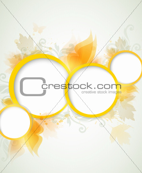 Abstract yellow  background