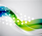 Smooth wave vector abstract background