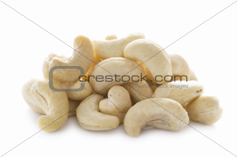 heap of cashew nuts