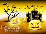 abstract glossy holloween background