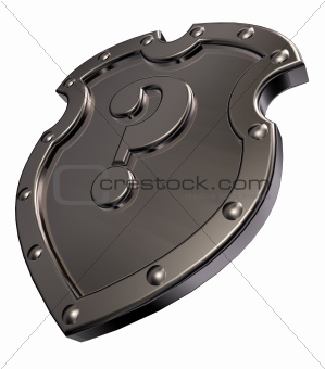 shield with question mark