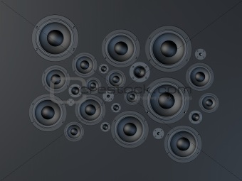 speaker wall